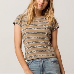 RVCA geometric baby tee